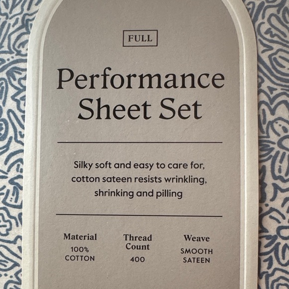 Threshold Blue Performance Sheet Set - Picture 2 of 6